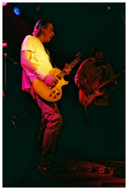 Stan Webb, Gary Davies - © Foto: Hans Abry (Bild-Nr. 1097-1)