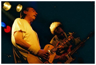 Stan Webb, Gary Davies - © Foto: Hans Abry (Bild-Nr. 1097-25)